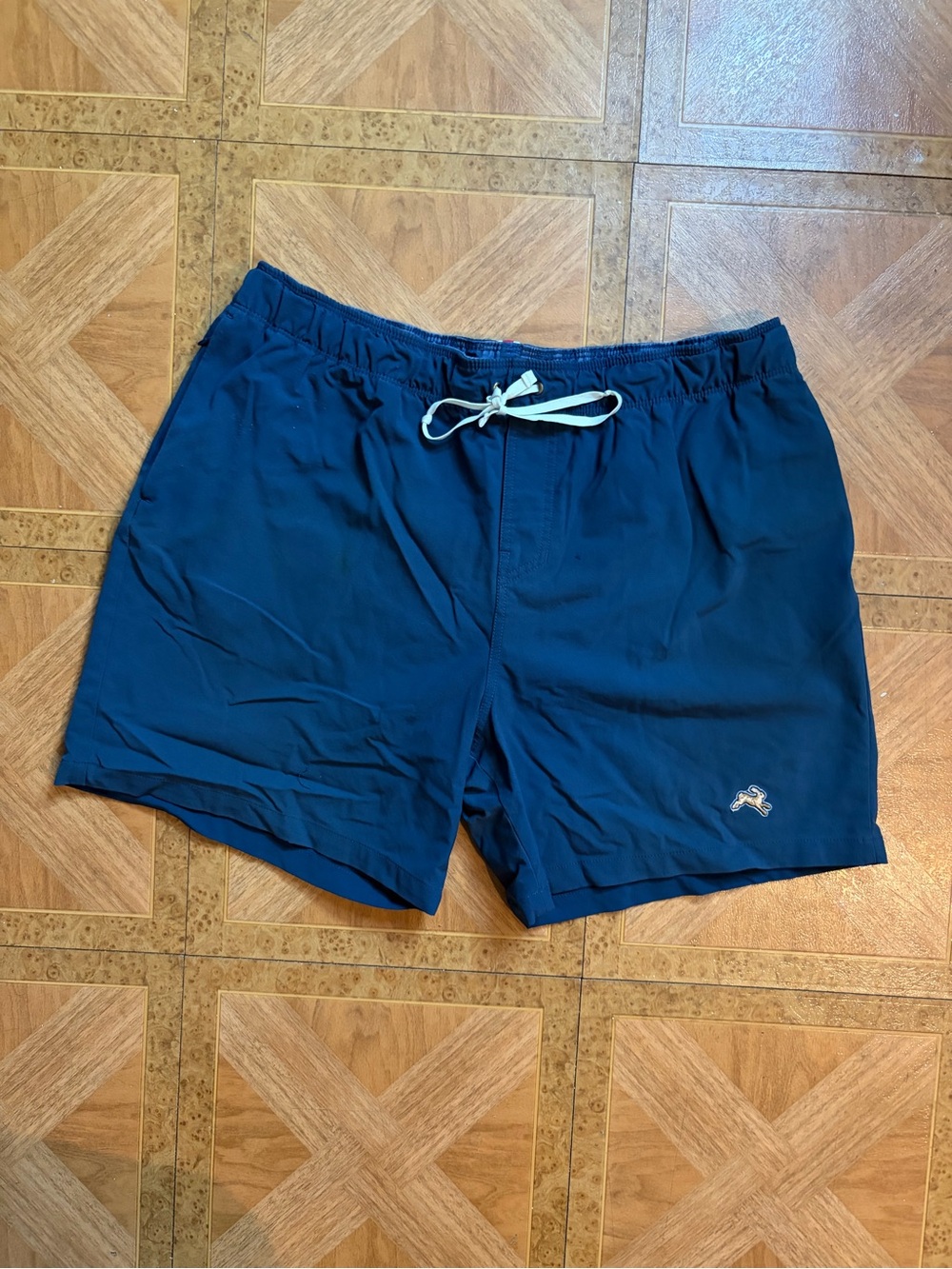 Tracksmith Navy Run Cannonball Lined Shorts Sz XL